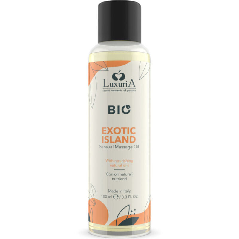 Luxuria Huile de Massage Bio Îles Exotiques – 100 ml