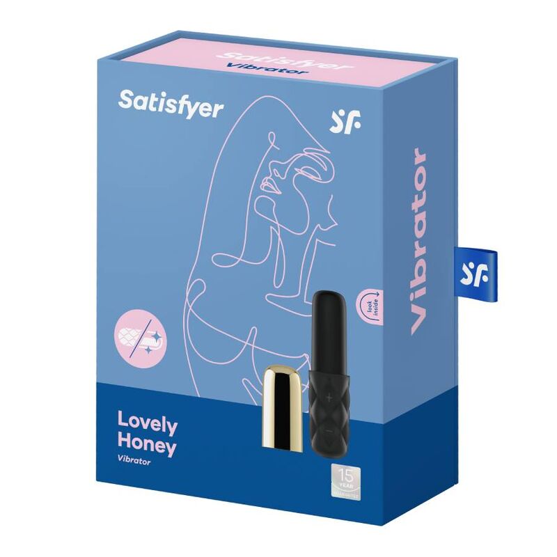 Vibromasseur Rouge à Lèvres Discret Satisfyer Sparkling Darling