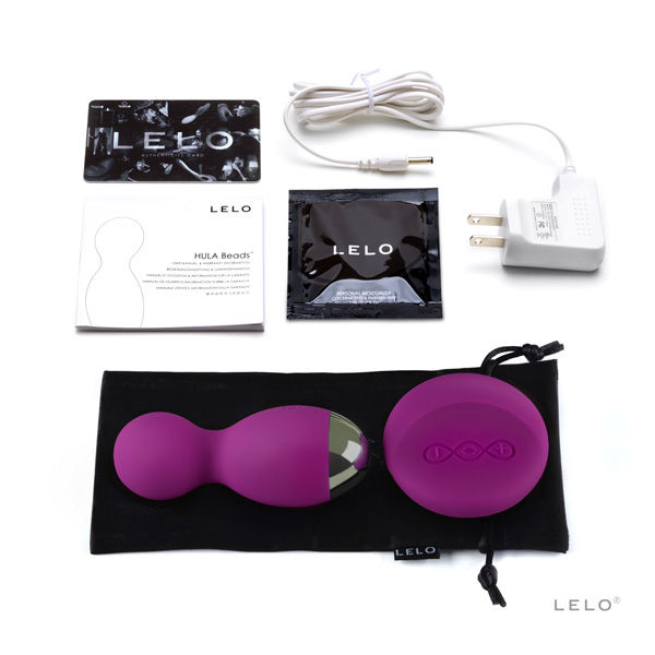 LELO HULA Beads™ – Boules Vibrantes et Rotatives Télécommandées