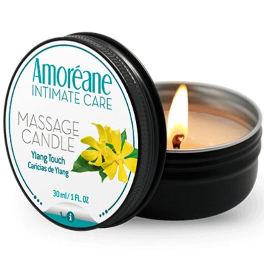AMOREANE – Bougie de Massage Ylang Caressante