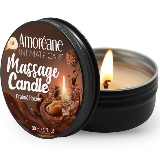 AMOREANE – Praline Rocher Massage Candle