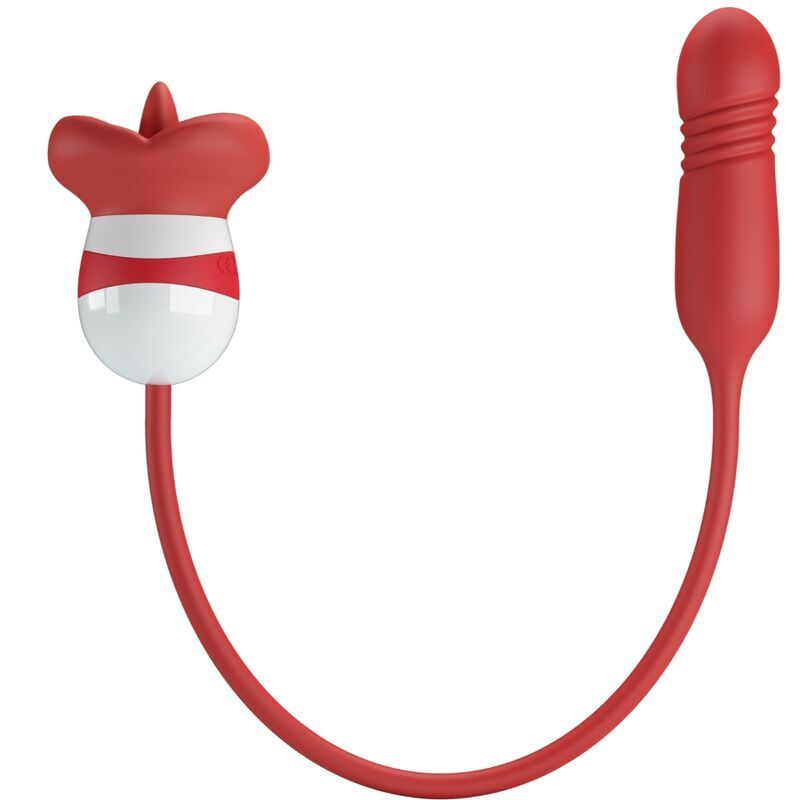 Masturbateur Bouche Rouge - Lécheur & Vibrations