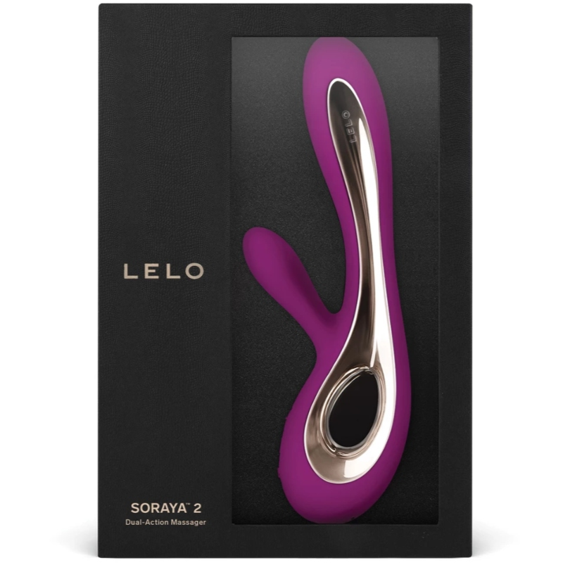 Vibrador LELO Soraya 2 Luxury Rabbit Rosa Oscuro