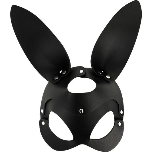 Coquette Chic Désir – Masque cuir vegan oreilles de lapin