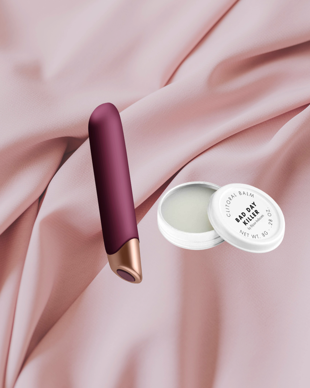 Duo Plaisir Intime : Vibromasseur & Baume Chauffant pour Sensations Intenses