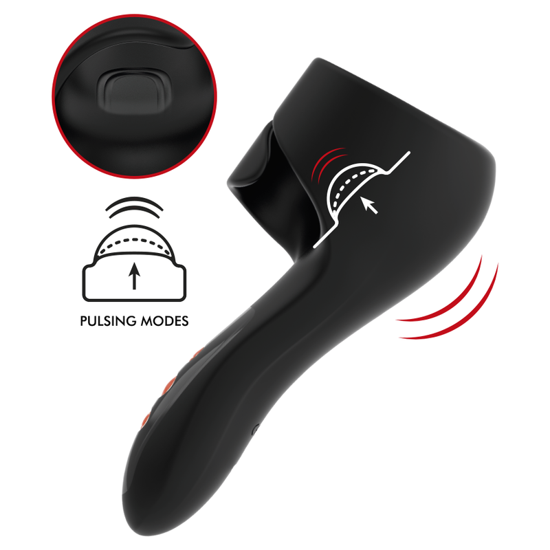Masturbateur JAMYJOB Pulsar – 50 Combinaisons de Vibrations