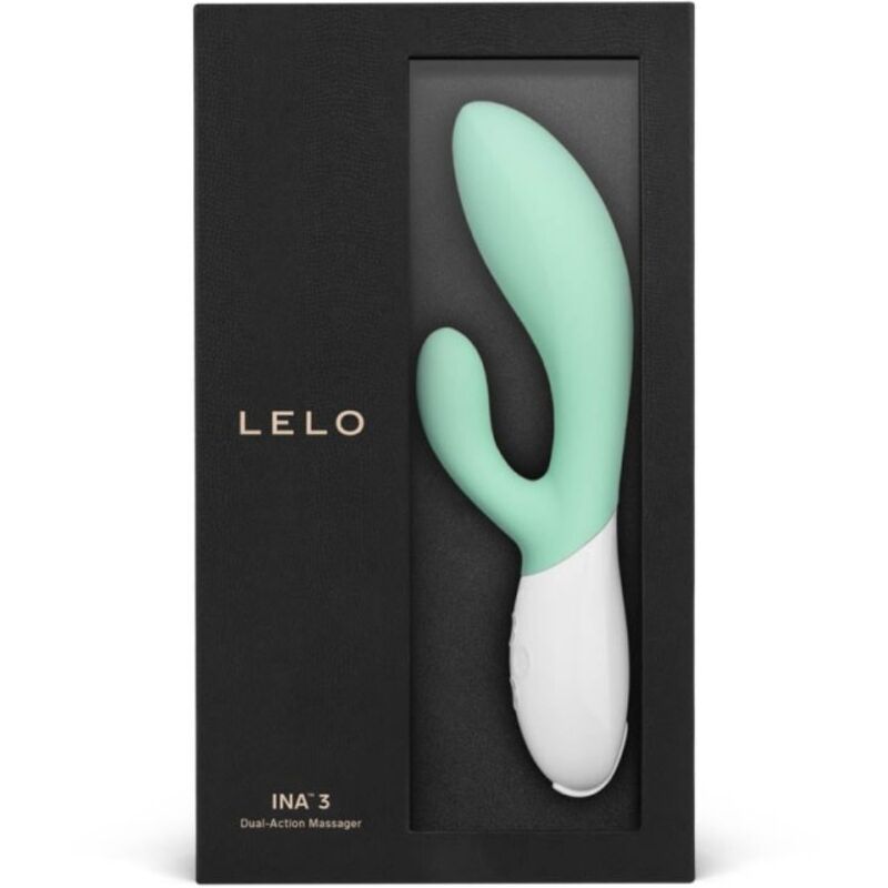 Vibrador conejo de lujo LELO INA™ 3 verde alga