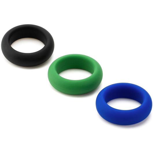 Coffret 3 Anneaux Pénien Silicone Je Joue – Endurance & Confort