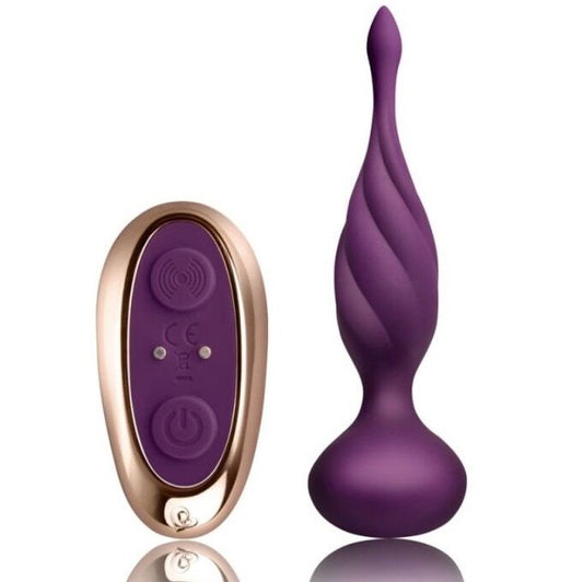 Vibromasseur Télécommandé 10 Vibrations, Silicone Médical Étanche