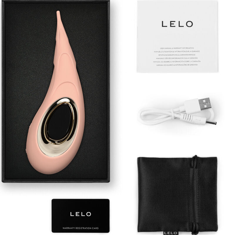 LELO DOT – Stimulateur clitoridien elliptique avec technologie Infinite Loop