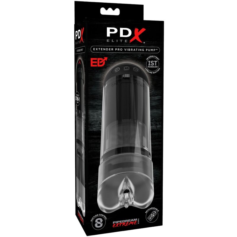 Pompe Vibrante Extender Pro – Masturbateur Homme