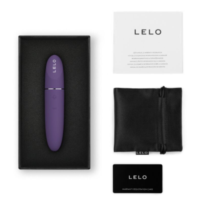 Vibrador personal compacto LELO MIA™ 3, morado: discreto y potente