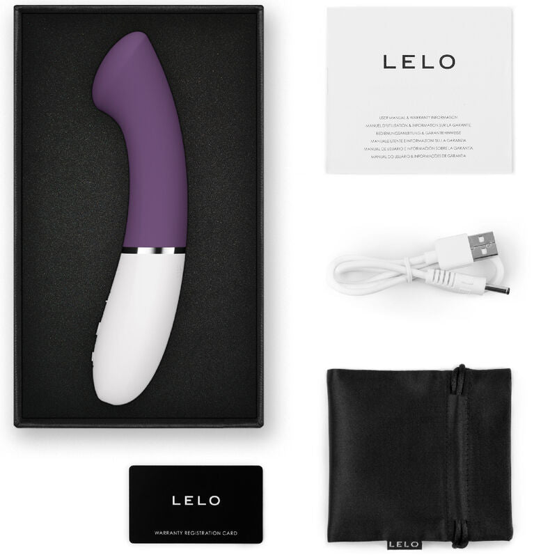 Vibrador de lujo para el punto G LELO GIGI™ 3, morado: conectado y preciso