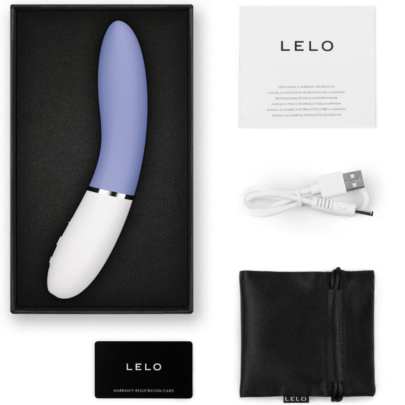 LELO LIV™ 3 Luxury G-Spot Stimulator Blue – Connected &amp; Precise