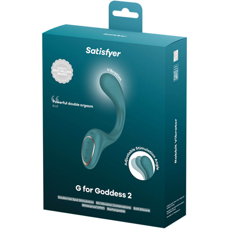 Satisfyer G for Goddess 2 – Double Stimulation Rabbit Vibrator
