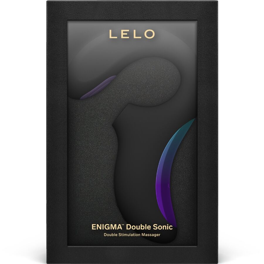 LELO ENIGMA™ Dual Sonic G-Spot Vibrator Black