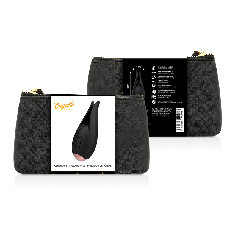 Stimulateur Clitoridien Rechargeable + Masque Dentelle Sensuel
